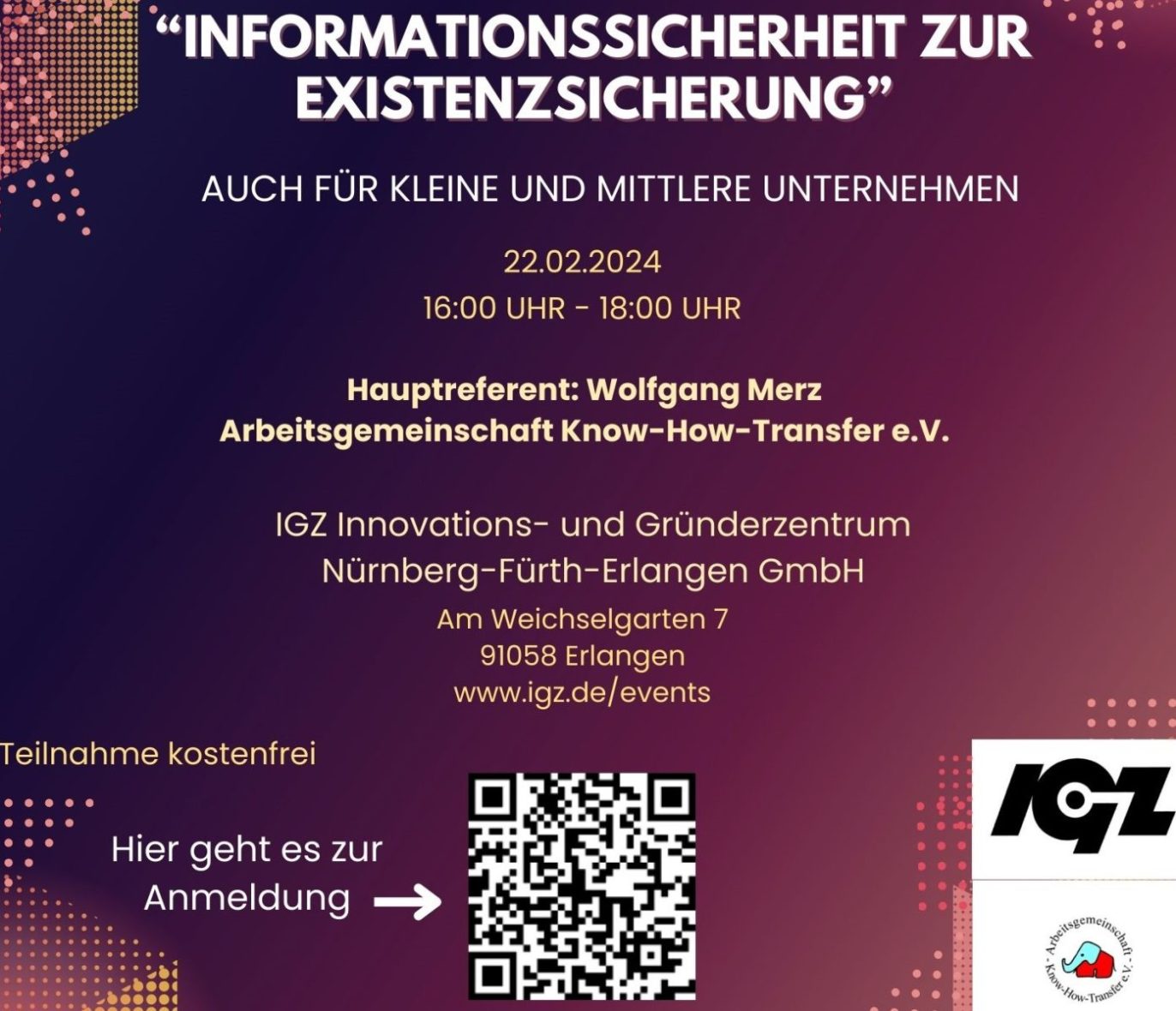 Informationssicherheit zur Existenzsicherung (auch für kleine und mittlere Unternehmen)