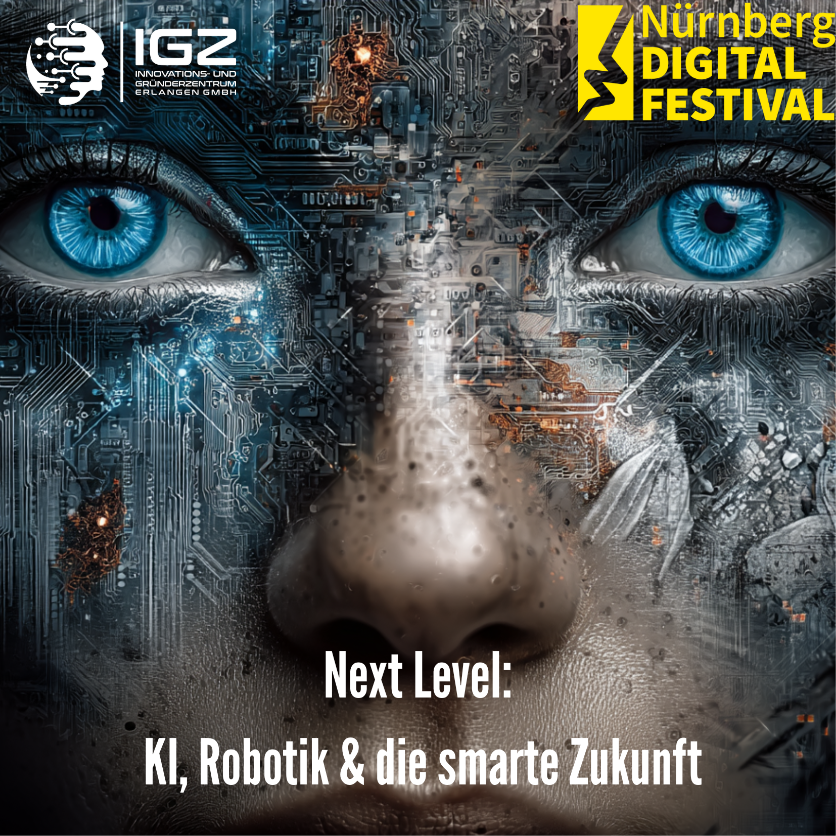 Nürnberg Digital Festival - Next Level: KI, Robotik & die smarte Zukunft
